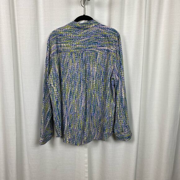 Anthropologie Pilcro Tisha Surplice Faux Wrap Top Sz.XL - Picture 10 of 13